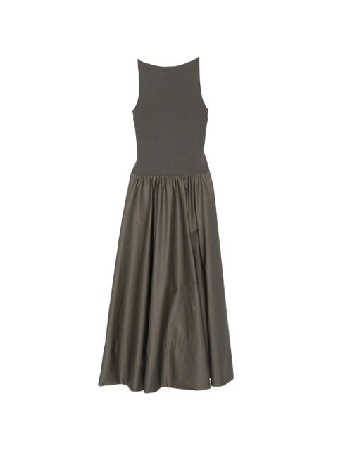 St. Agni backless circle-hem dress - Green - zdjęcie produktu nr 1