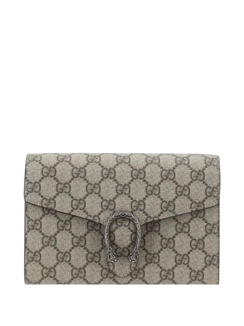 Gucci Dionysus GG Supreme wallet-on-chain - Neutrals - zdjęcie produktu nr 1
