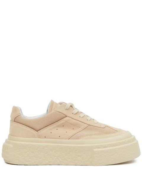 MM6 Maison Margiela leather sneakers - Neutrals - zdjęcie produktu nr 1