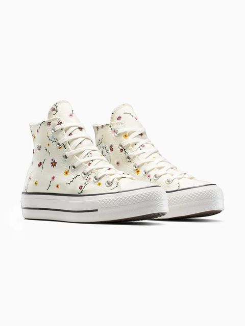 Converse trampki Chuck Taylor All Star Lift kolor biały A15536C - zdjęcie produktu nr 2