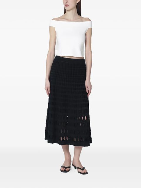 Simkhai Dalton off-shoulder top - White - zdjęcie produktu nr 2