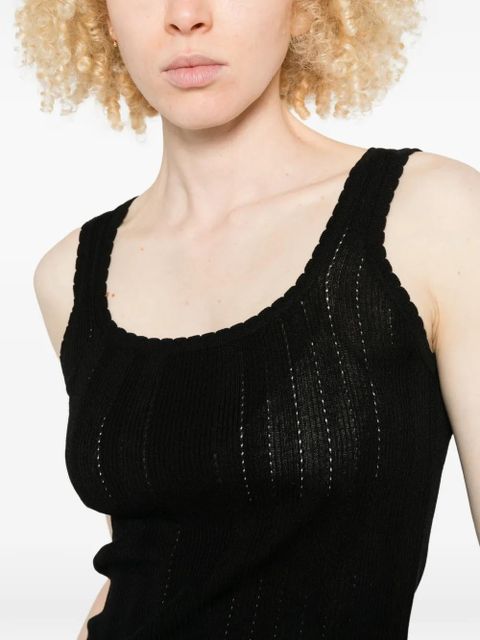 Missoni ribbed top - Black