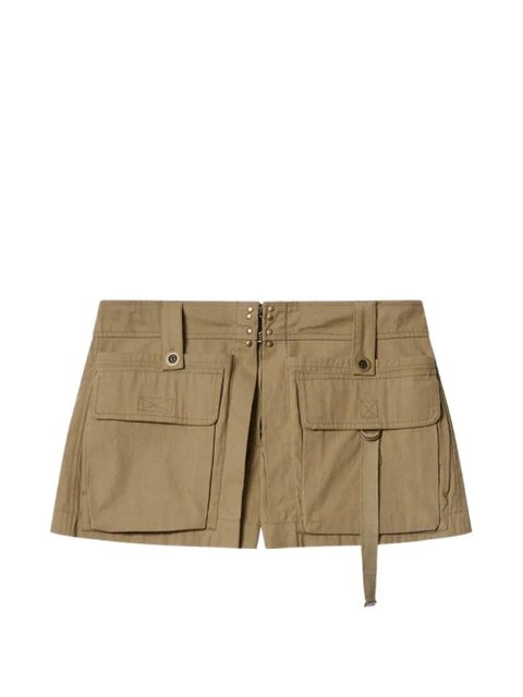 ISABEL MARANT Barta cargo flared barta shorts - Neutrals - zdjęcie produktu nr 1