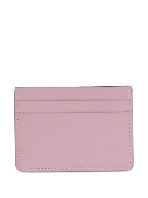 Jil Sander logo-detail card holder - Pink - zdjęcie produktu nr 2