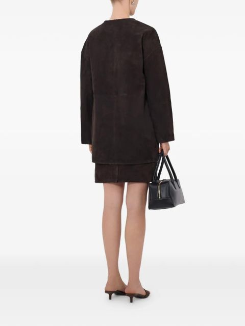 LouLou de Saison Waren button-up coat - Brown