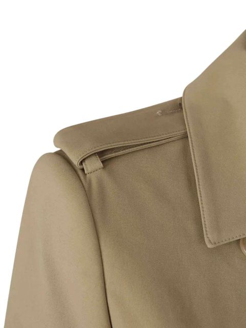 KHAITE double-breasted trench coat - Neutrals