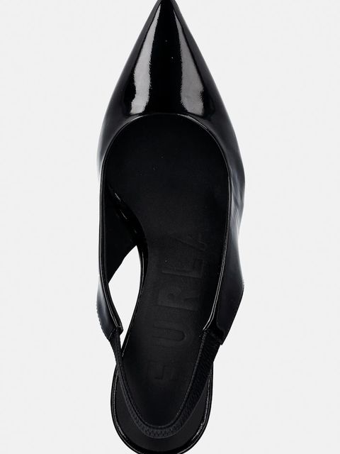 Furla szpilki skórzane Essential Slingback