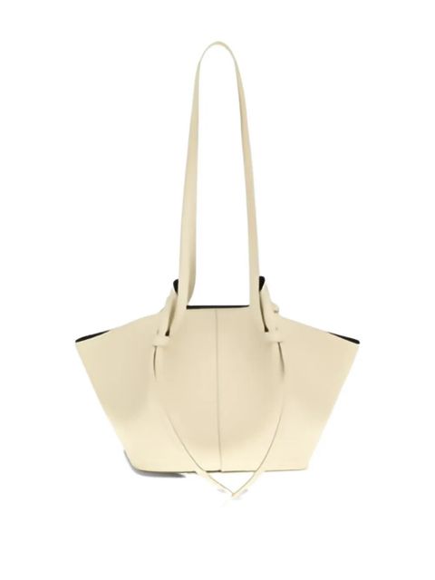 Yuzefi large Mochi leather shoulder bag - Neutrals