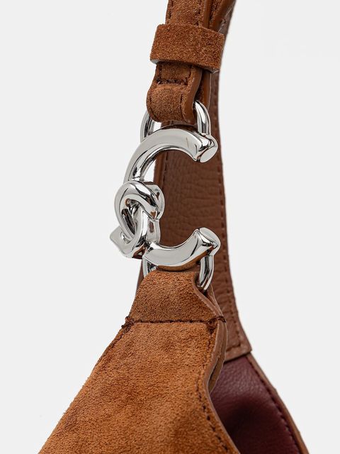 Coccinelle torebka zamszowa