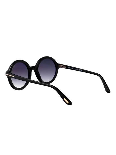 TOM FORD Eyewear Nicolette round-frame sunglasses - Black - zdjęcie produktu nr 2