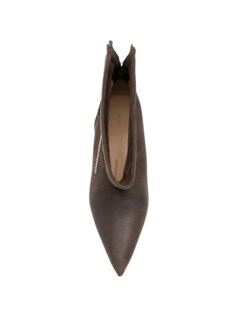 JW Anderson kitten-heel biker boots - Brown