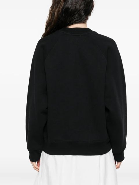 Victoria Beckham raglan-sleeve sweatshirt - Black - zdjęcie produktu nr 2