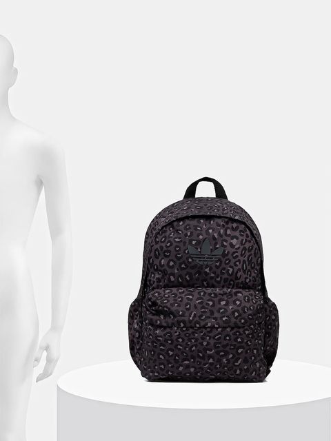 adidas Originals plecak damski kolor czarny duży wzorzysty JX3219