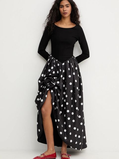 The Sleeper sukienka kolor czarny maxi rozkloszowana ARDR10G097R - zdjęcie produktu nr 2