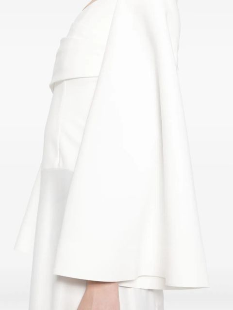 Solace London The Rina off-shoulder gown - White