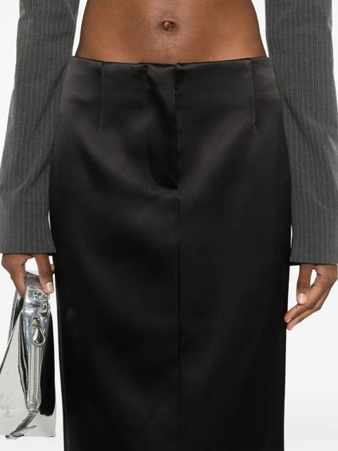 ENTIRE STUDIOS Script maxi skirt - Black