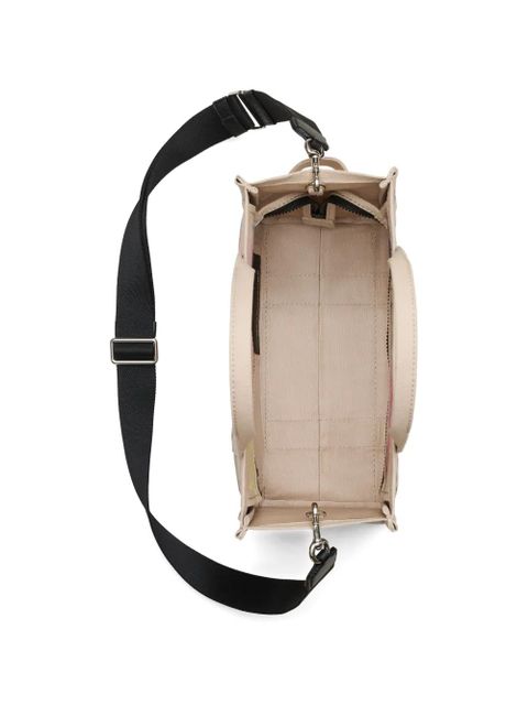 Marc Jacobs The Medium Punk Scribble Canvas tote bag - Neutrals