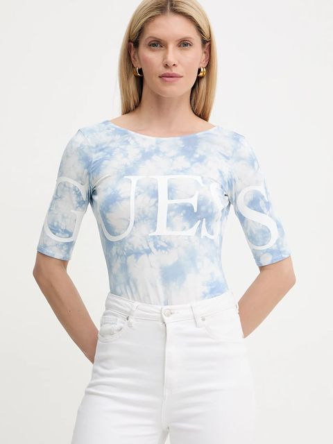 Guess body damski kolor niebieski W5YP16 K49A1 - zdjęcie produktu nr 1
