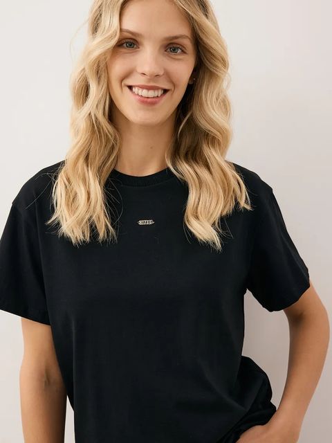 Bizuu t-shirt TISHAL damski kolor czarny TISHAL CZARNY