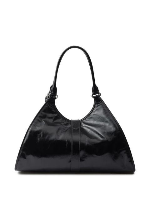 Prada large leather tote bag - Black