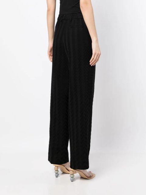 Missoni zigzag tailored trousers - Black