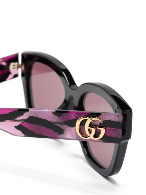 Gucci Eyewear GG square-frame sunglasses - Black