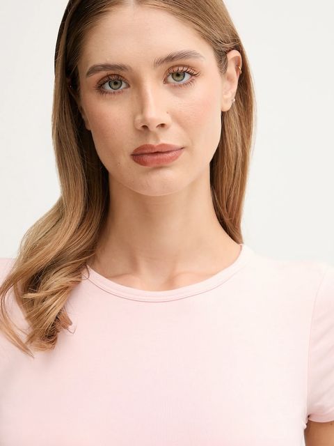 Calvin Klein Underwear t-shirt damski kolor różowy LV00QF8495