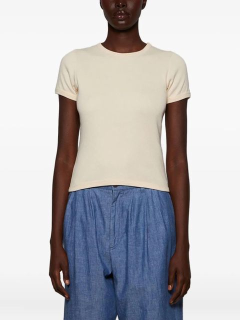The Row Torya short-sleeve T-shirt - Neutrals