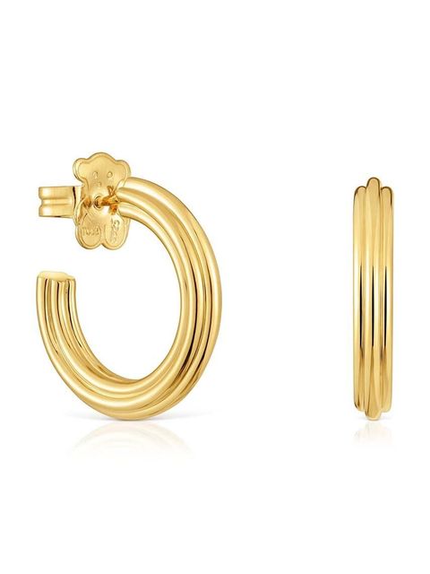 Tous kolczyki ze srebra pokrytego złotem 1950 1004243600 - zdjęcie produktu nr 1