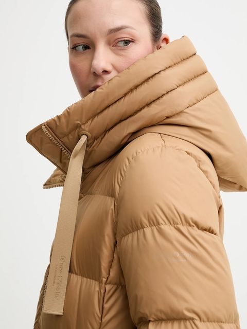 Marc O'Polo kurtka puchowa kolor beżowy zimowa 509032971095