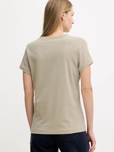 Guess t-shirt damski kolor zielony W2YI44 J1314