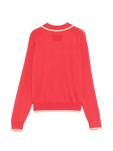 Guest In Residence Relay polo shirt - Red - zdjęcie produktu nr 2