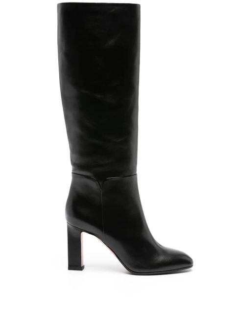 Aquazzura Sellier 85mm leather knee boots - Black - zdjęcie produktu nr 1