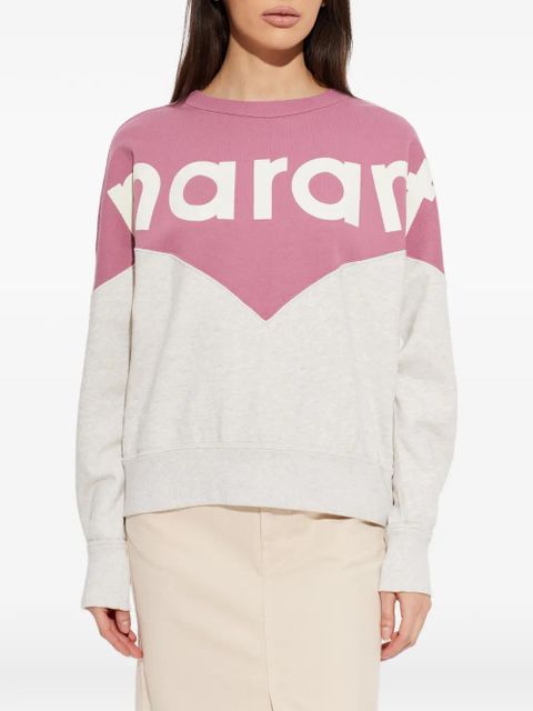 MARANT ÉTOILE Houston logo-detail sweatshirt - Pink