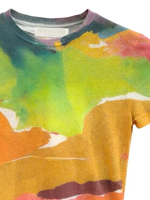 Ulla Johnson Sana patterned T-shirt - Orange - zdjęcie produktu nr 2