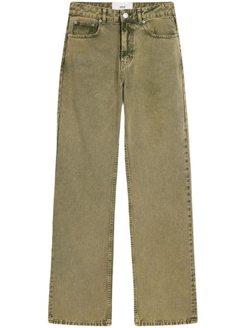 AMI Paris wide-leg jeans - Green - zdjęcie produktu nr 1