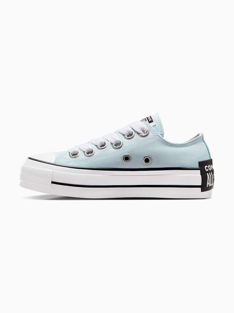Converse tenisówki Chuck Taylor All Star Lift damskie kolor niebieski A10426C