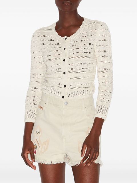 MARANT ÉTOILE Ajaline cardigan - Neutrals