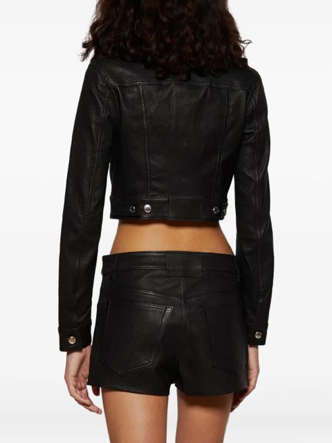 Alexander Wang button-fastening trucker jacket - Black