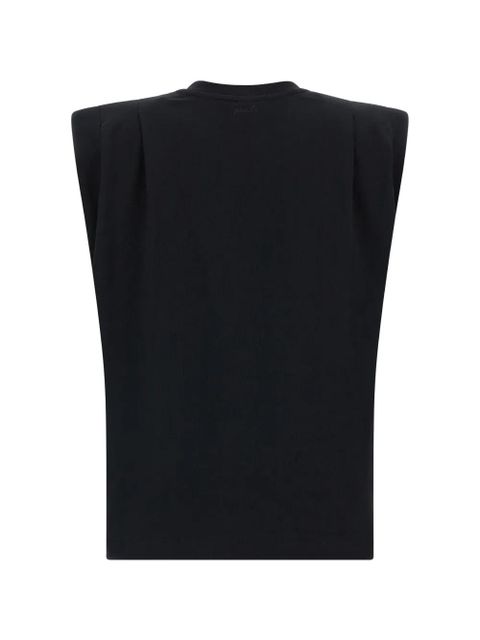 PINKO Myranda cotton vest - Black - zdjęcie produktu nr 2