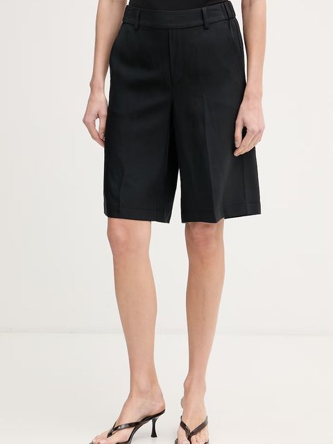 Mos Mosh szorty damskie z dodatkiem lnu Alexis - zdjęcie produktu nr 1