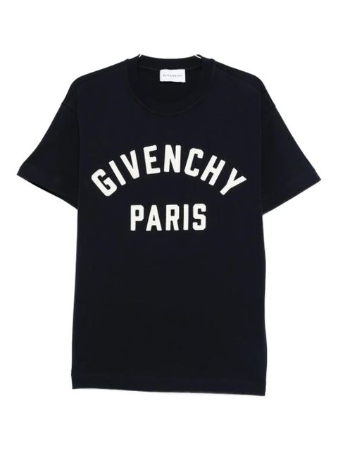Givenchy logo-print T-shirt - Blue - zdjęcie produktu nr 1