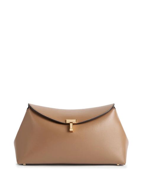 TOTEME T-lock clutch bag - Brown - zdjęcie produktu nr 1