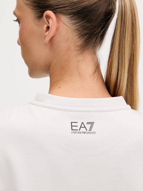 EA7 Emporio Armani bluza damska kolor szary z nadrukiem AF10443.7W000799