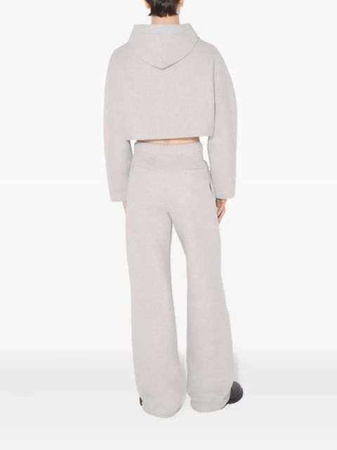 Jean Paul Gaultier drawstring-cuffed track pants - Grey