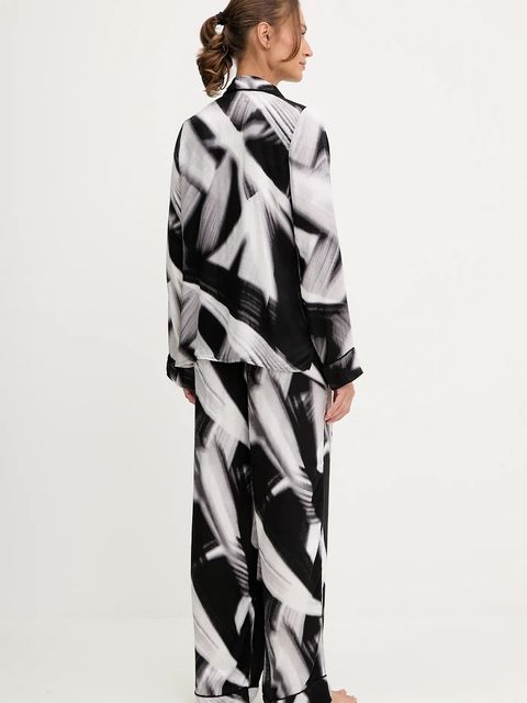 Dkny piżama damska kolor czarny YI90070 - zdjęcie produktu nr 2