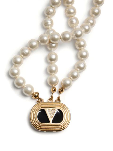 Valentino Garavani oval necklace - Gold