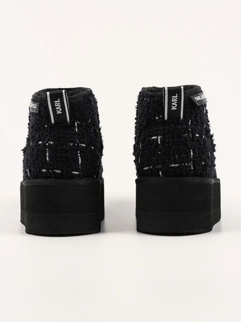 Karl Lagerfeld śniegowce THERMO kolor czarny KL48523A