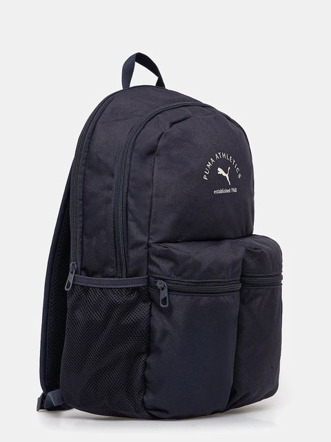 Puma plecak kolor granatowy duży z nadrukiem 91734