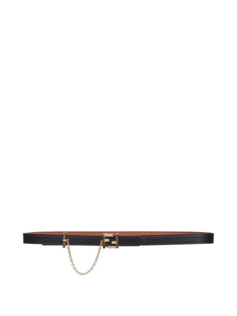 FENDI FF buckle chain belt - Black - zdjęcie produktu nr 1